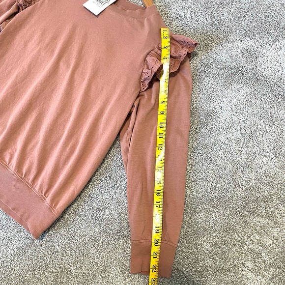 NEW Matilda Jane Good Hart Eleanor Top Burnt Orange Sweatshirt - Picture 8 of 10